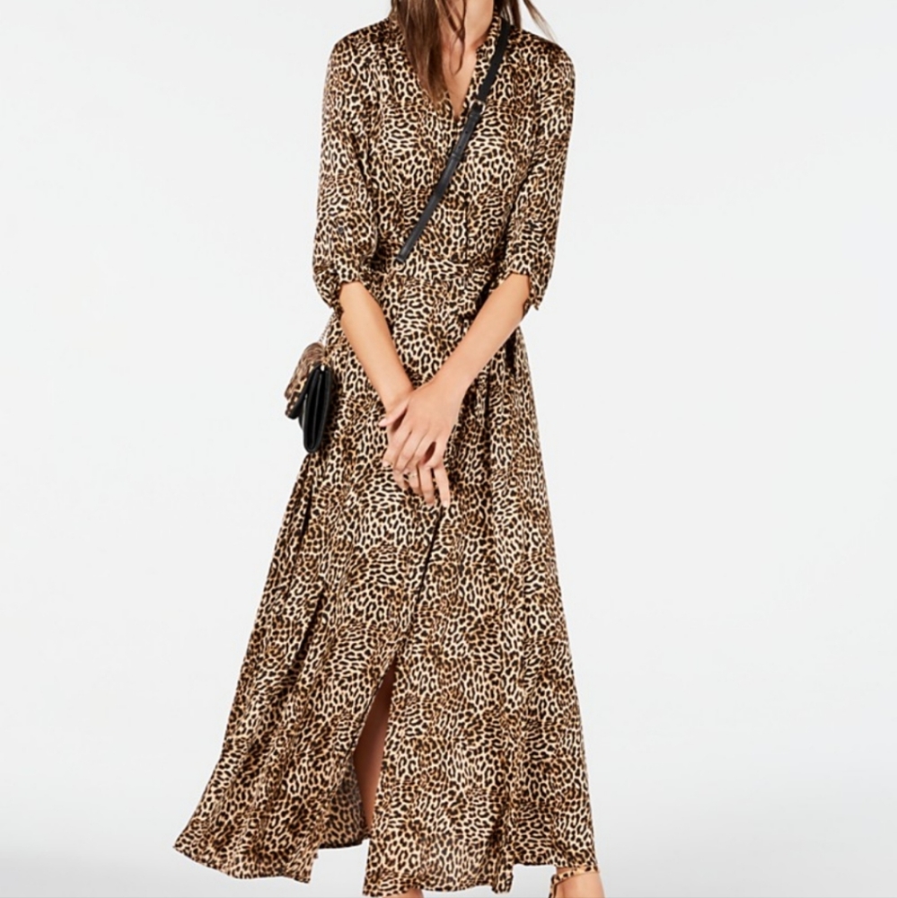 BRAND NEW INC  Animal print maxi dress Size 6